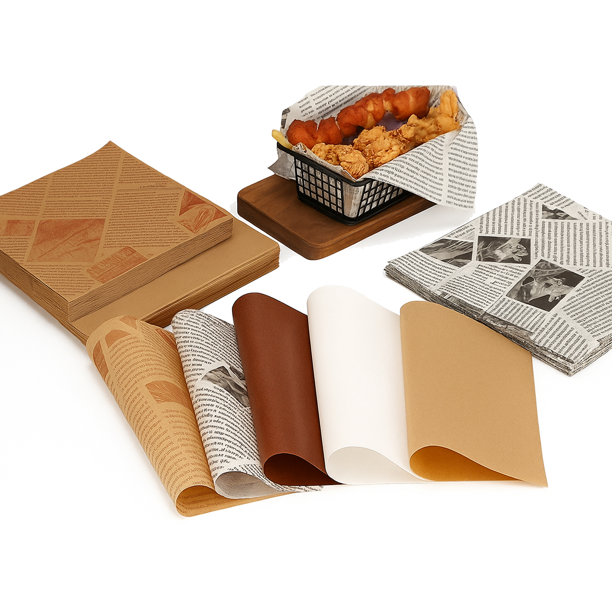 Greaseproof Food Wrapping Paper 11.8??11.8in 200 Sheets 1