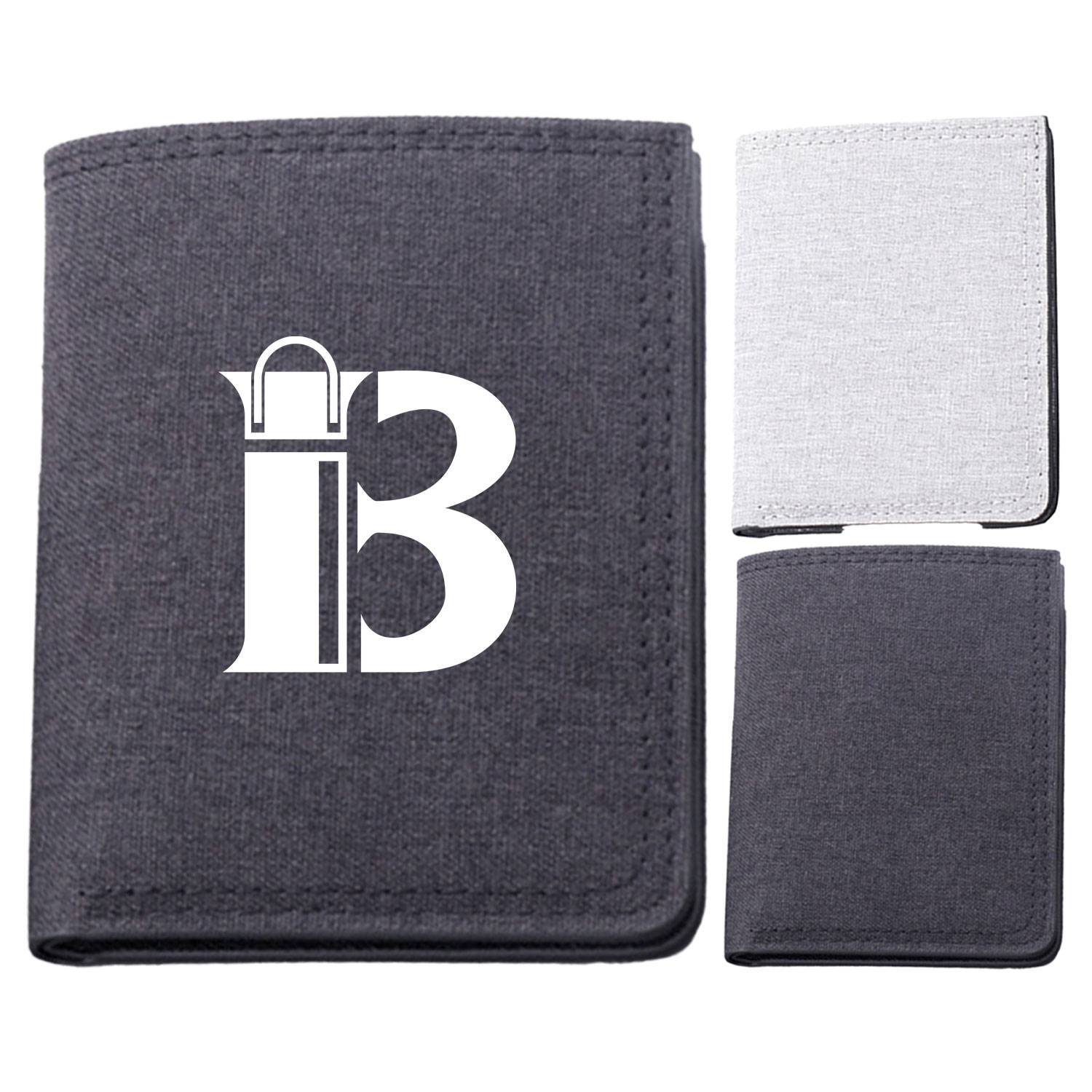 Portable Canvas Wallet w/ Card Slots 2