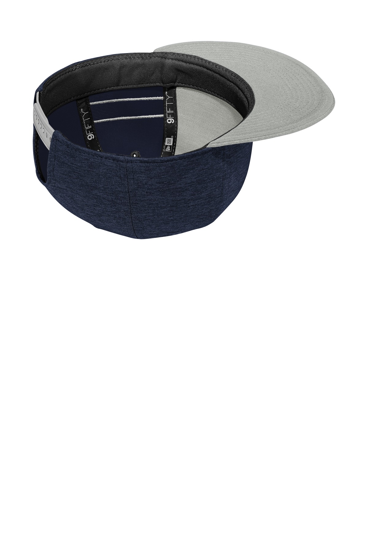 New Era Shadow Heather Striped Flat Bill Snapback Cap NE408 22