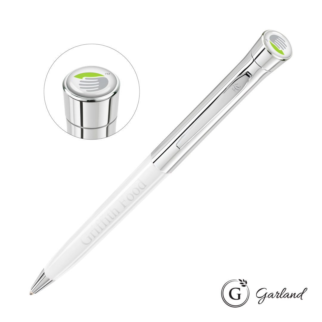 Garland® Founders Custom Ballpoint Pen - Chrome 8