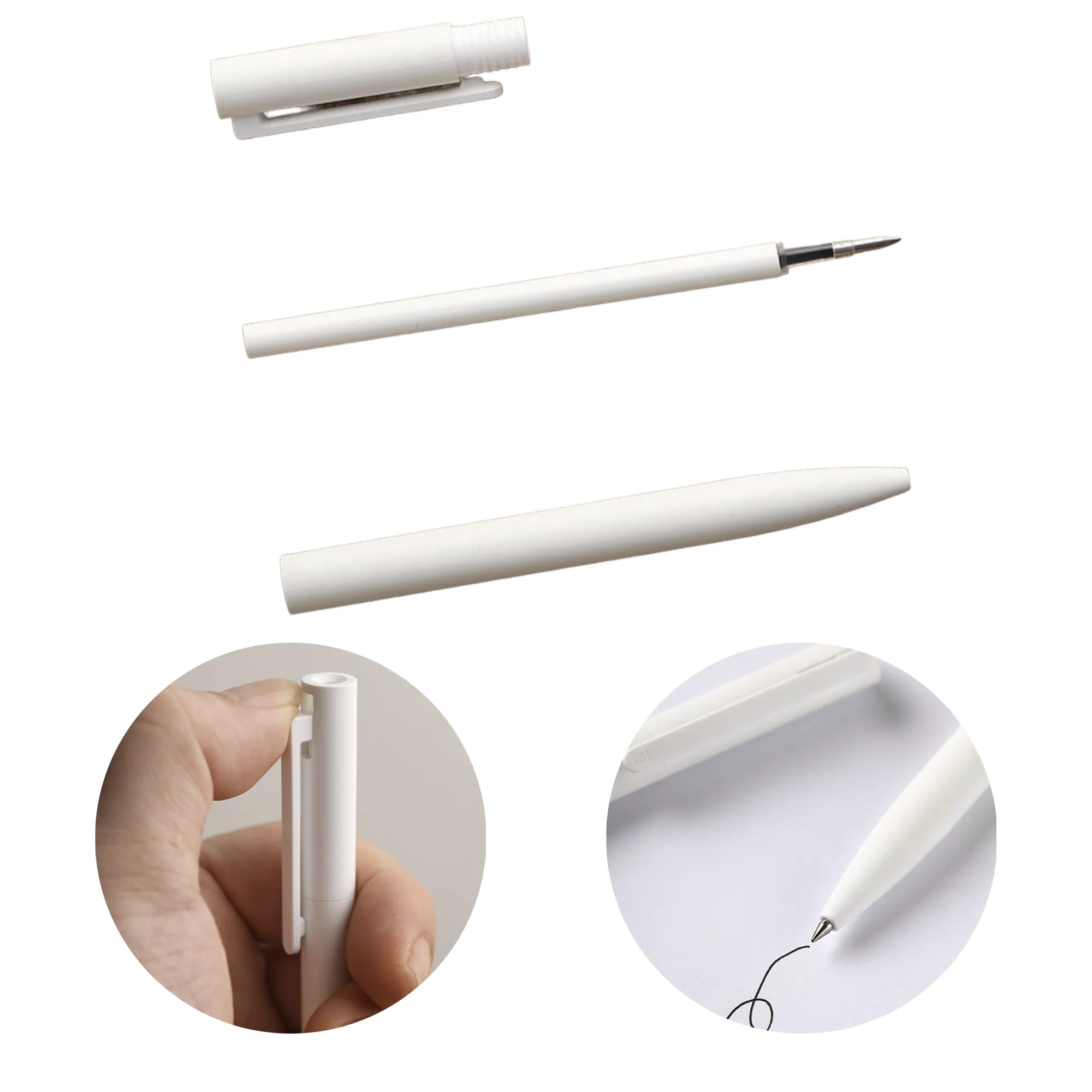 Pure White Click Pen 1