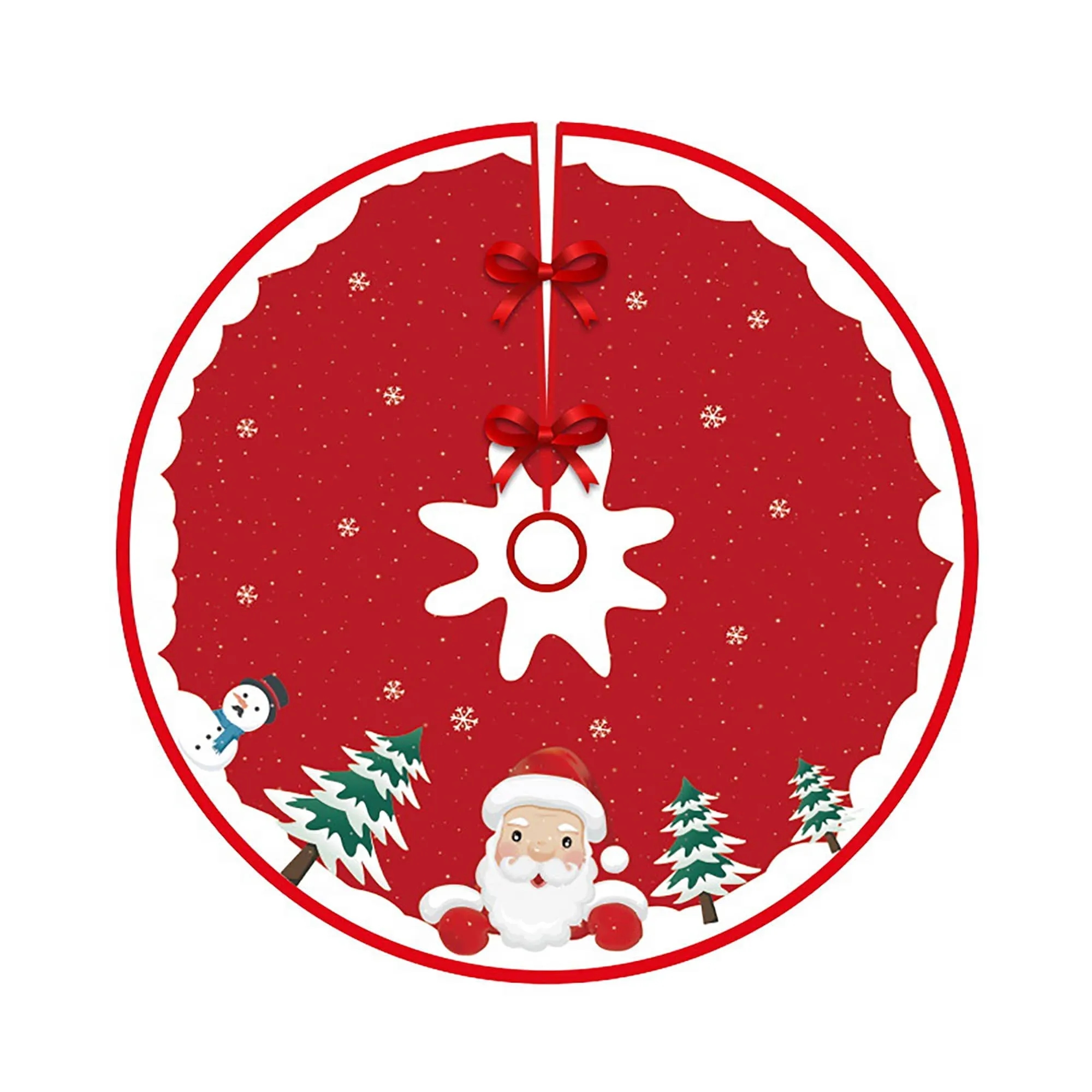 Cozy Christmas Tree Skirt MOQ 20 Multiple Sizes Available 10
