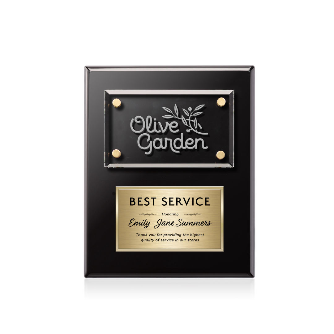 Gossamer Plaque - Black/Gold 4