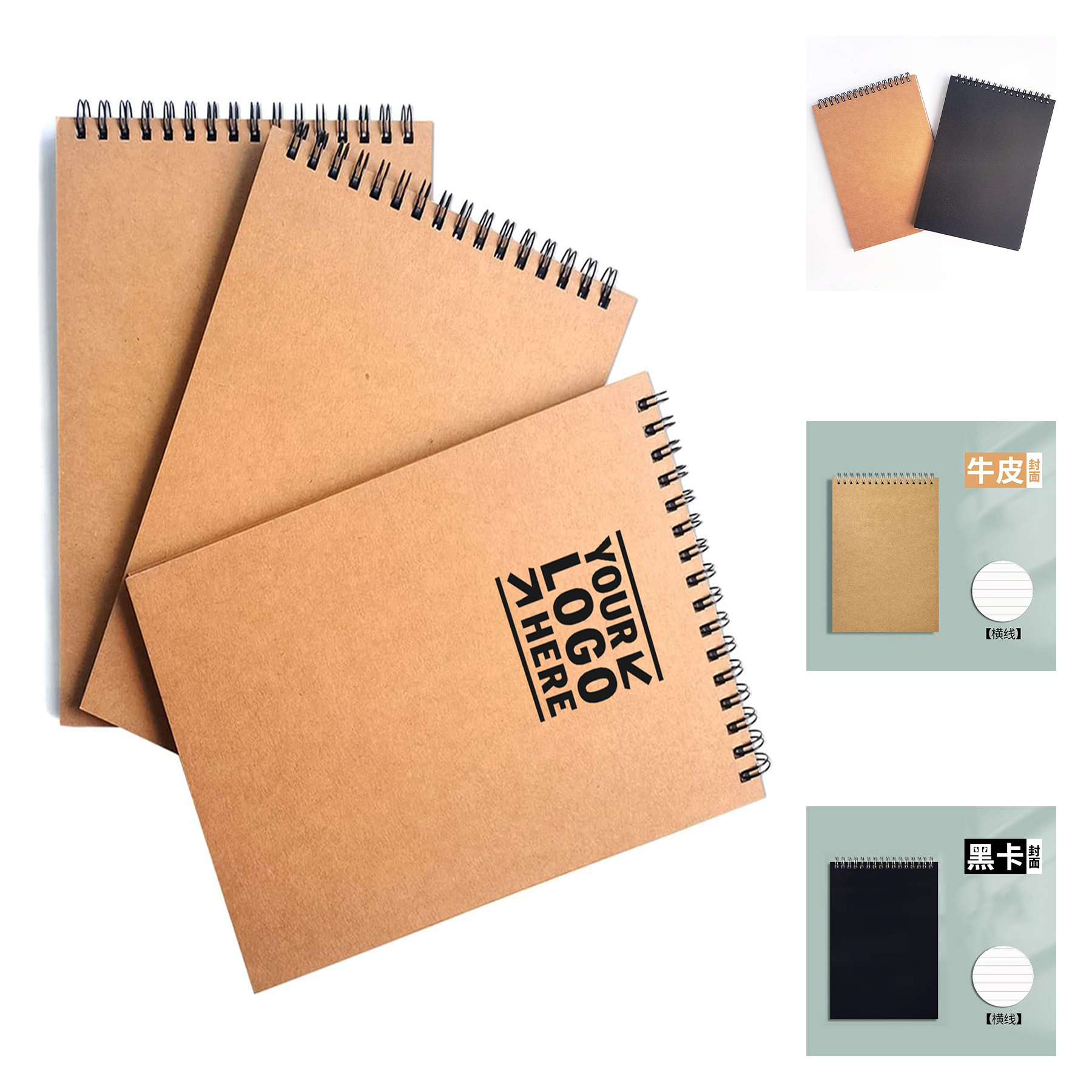 6" x 8" 60 Sheets Lined Thick Paper Note Pads 2
