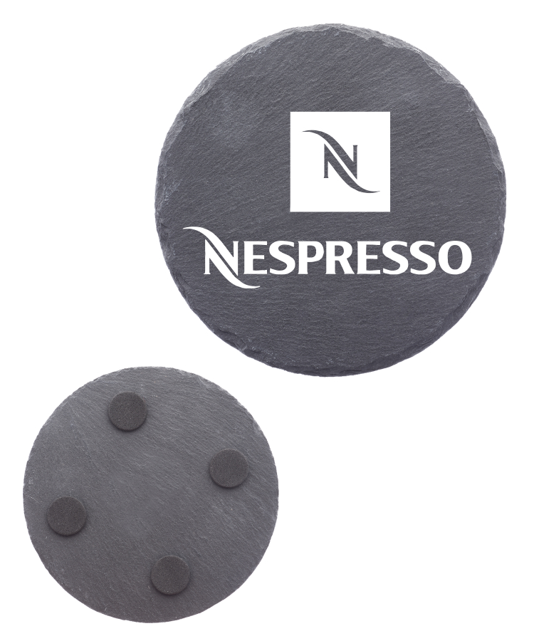 4" Round Slate Coasters 2