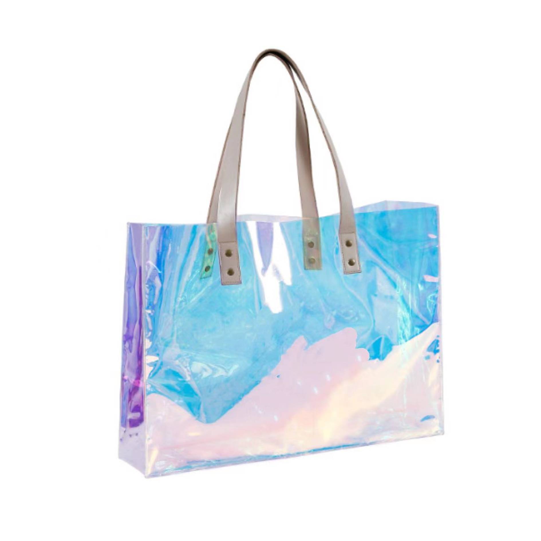 Holographic Clear Shopping Tote Bag 5