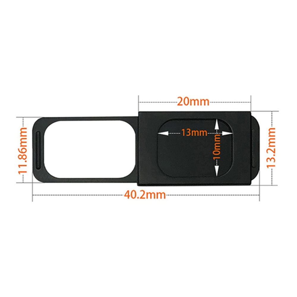 Laptop Webcam Cover Slide - Slim Web Camera Blocker 1