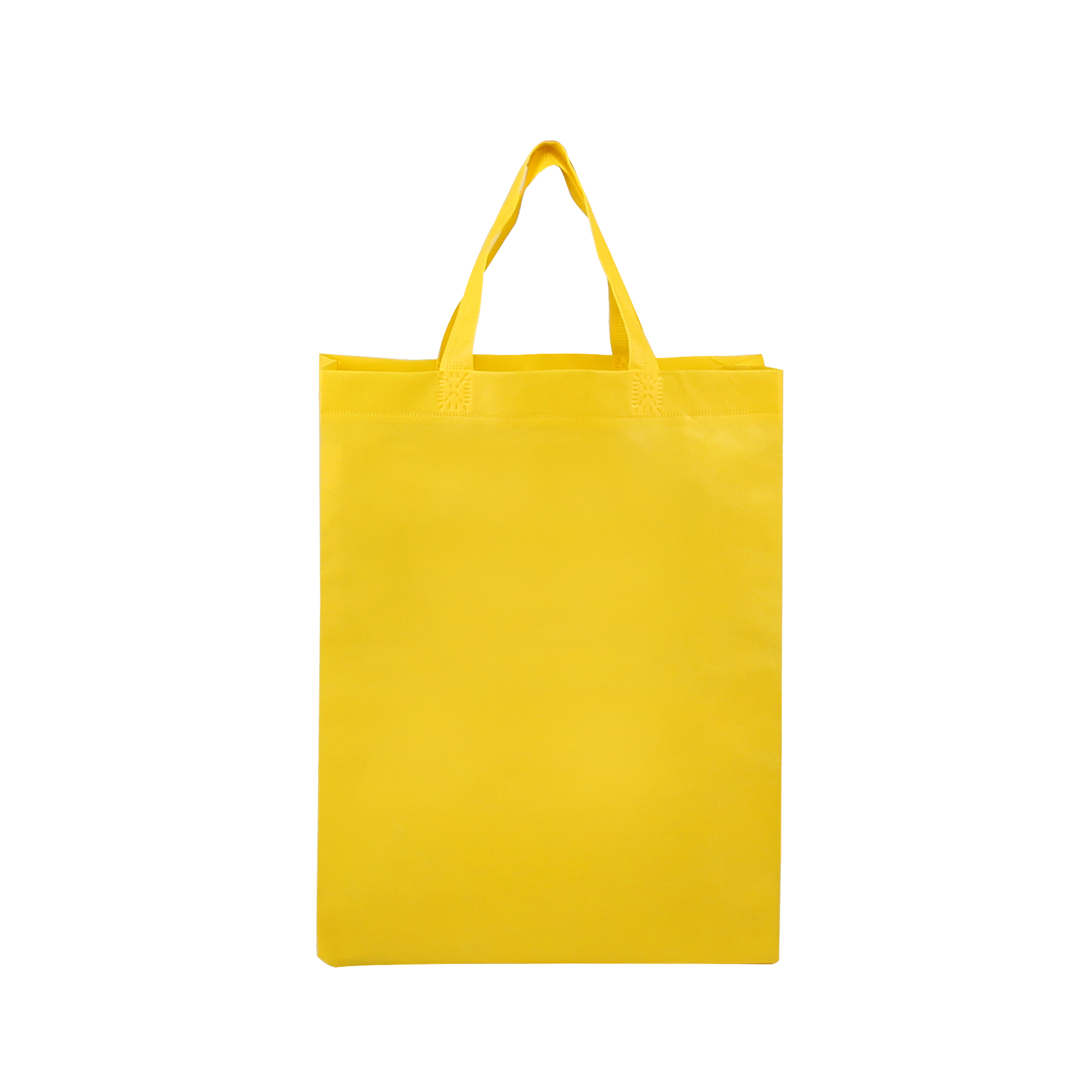 Heat Sealed Non-Woven Shopping Tote Bag(12" x 15" x 4") 7
