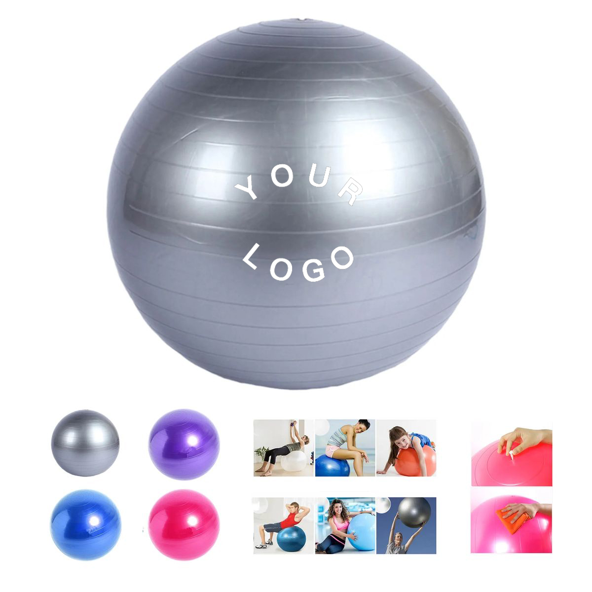 Exercise Yoga Ball for Balance and Strength 2