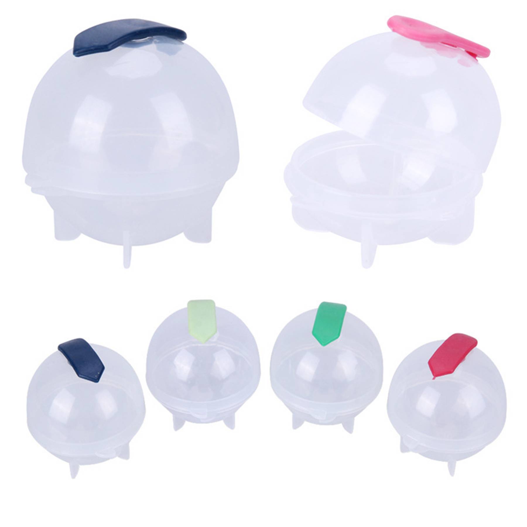 4 PCS Round Ice Cube Molds 4