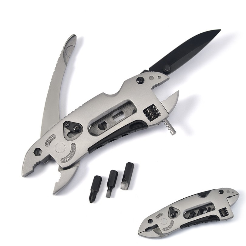 Stainless Steel Multi-Function Tool Folding Pliers 5