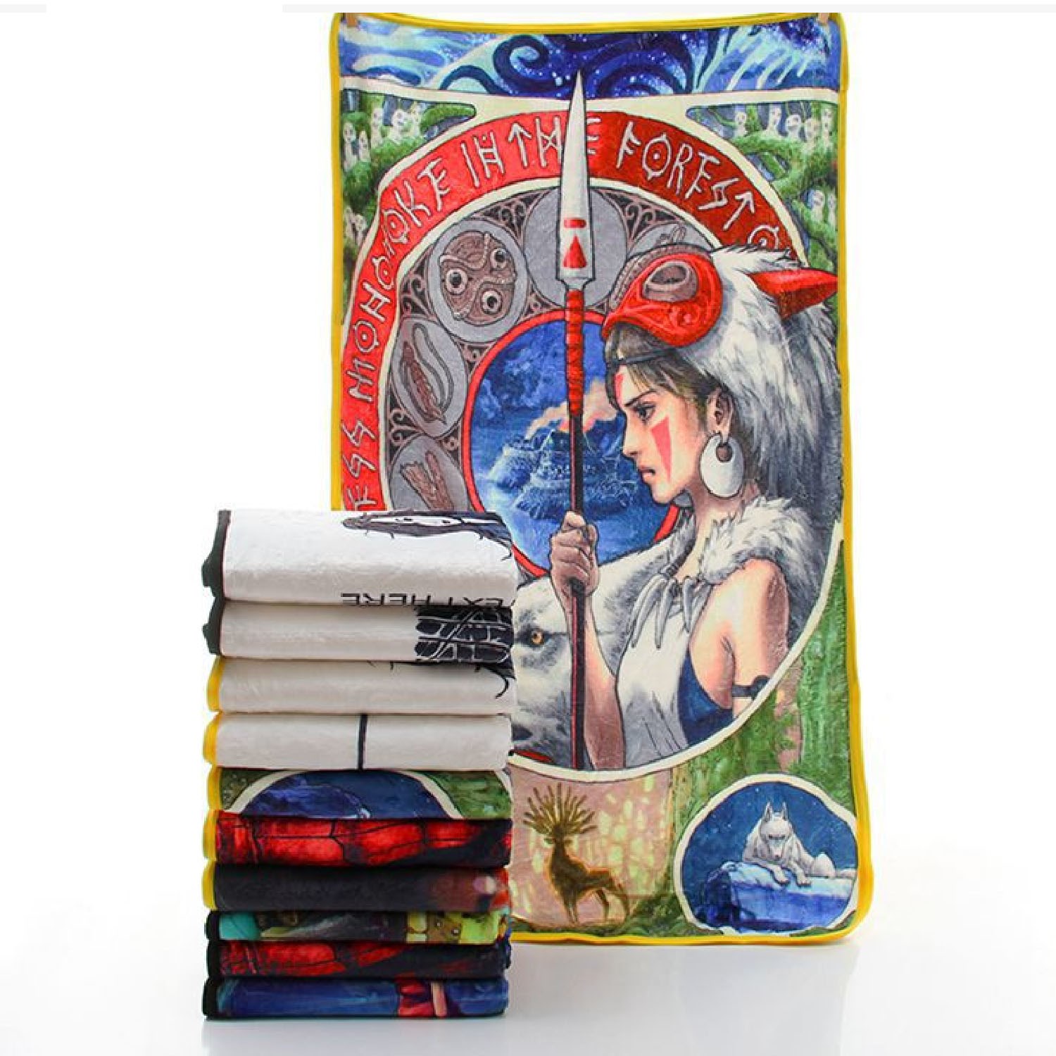 25"x 50" Sublimated Microfiber Velour Beach Towel 1