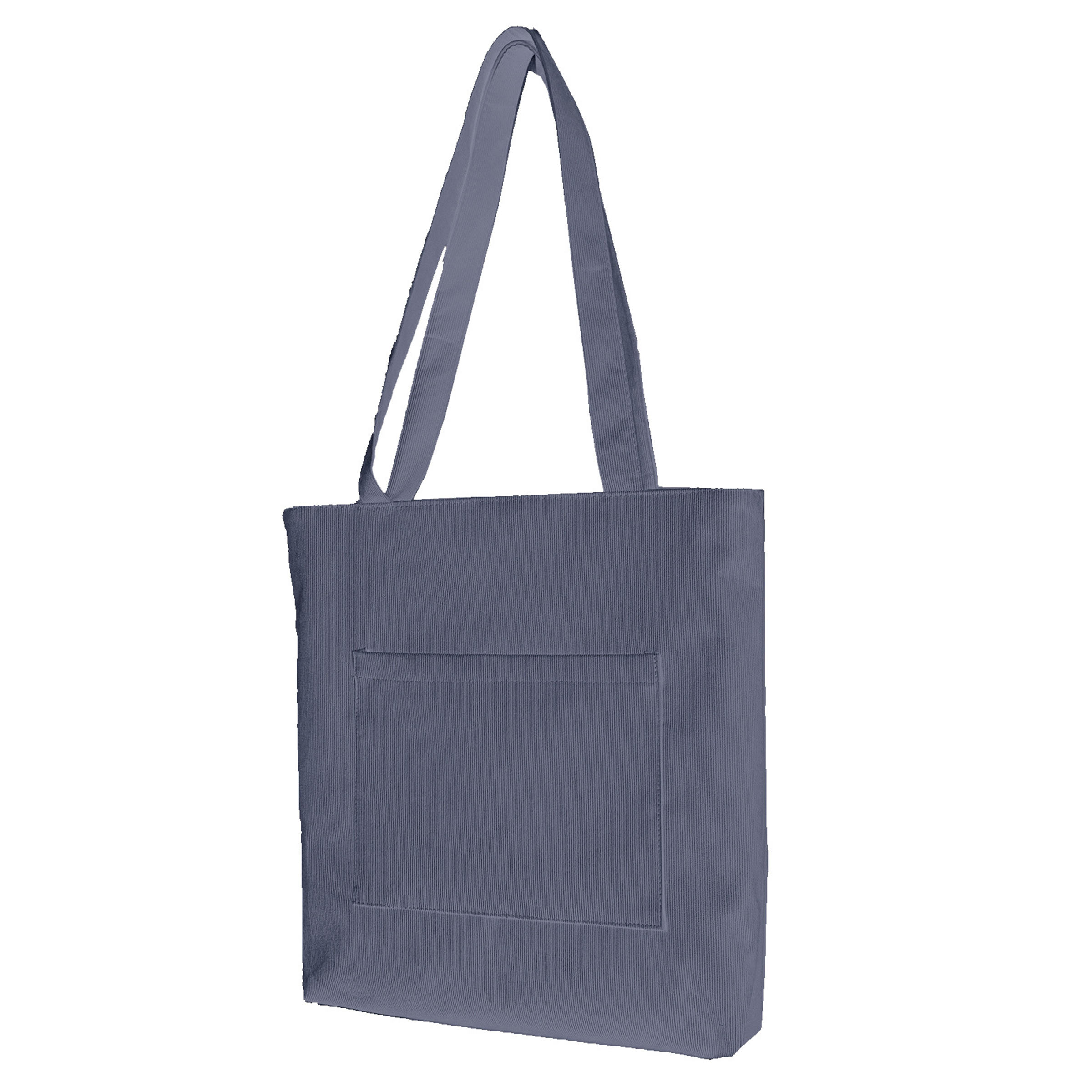 Corduroy Large Capacity Retro Solid Color Tote Bag 2