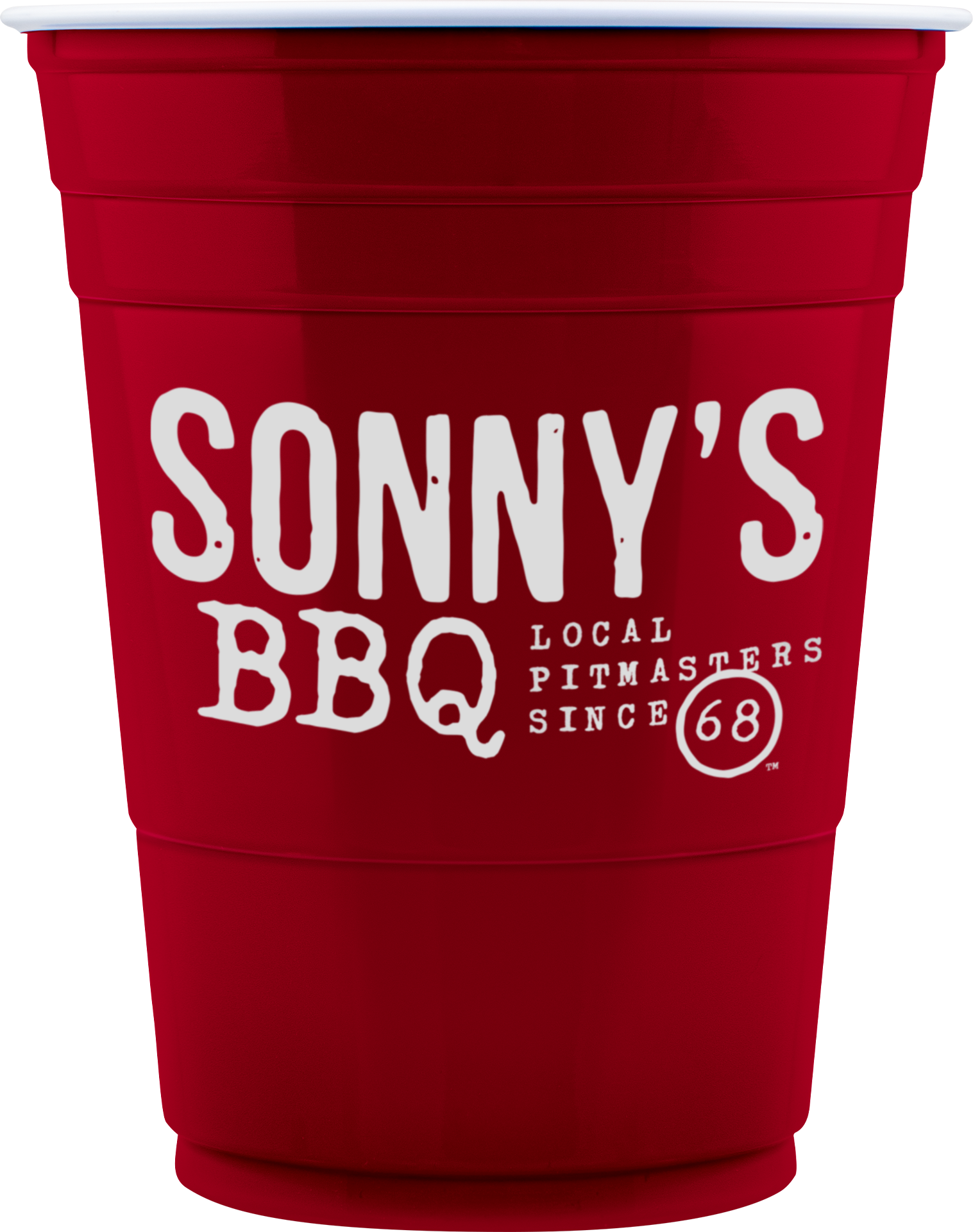 16/18 oz Solo® Plastic Party Cup Red Tradition Print 6