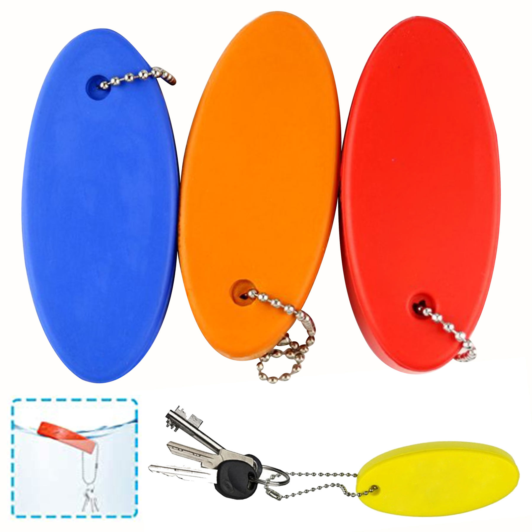 Soft Key Float with Ball Chain 1