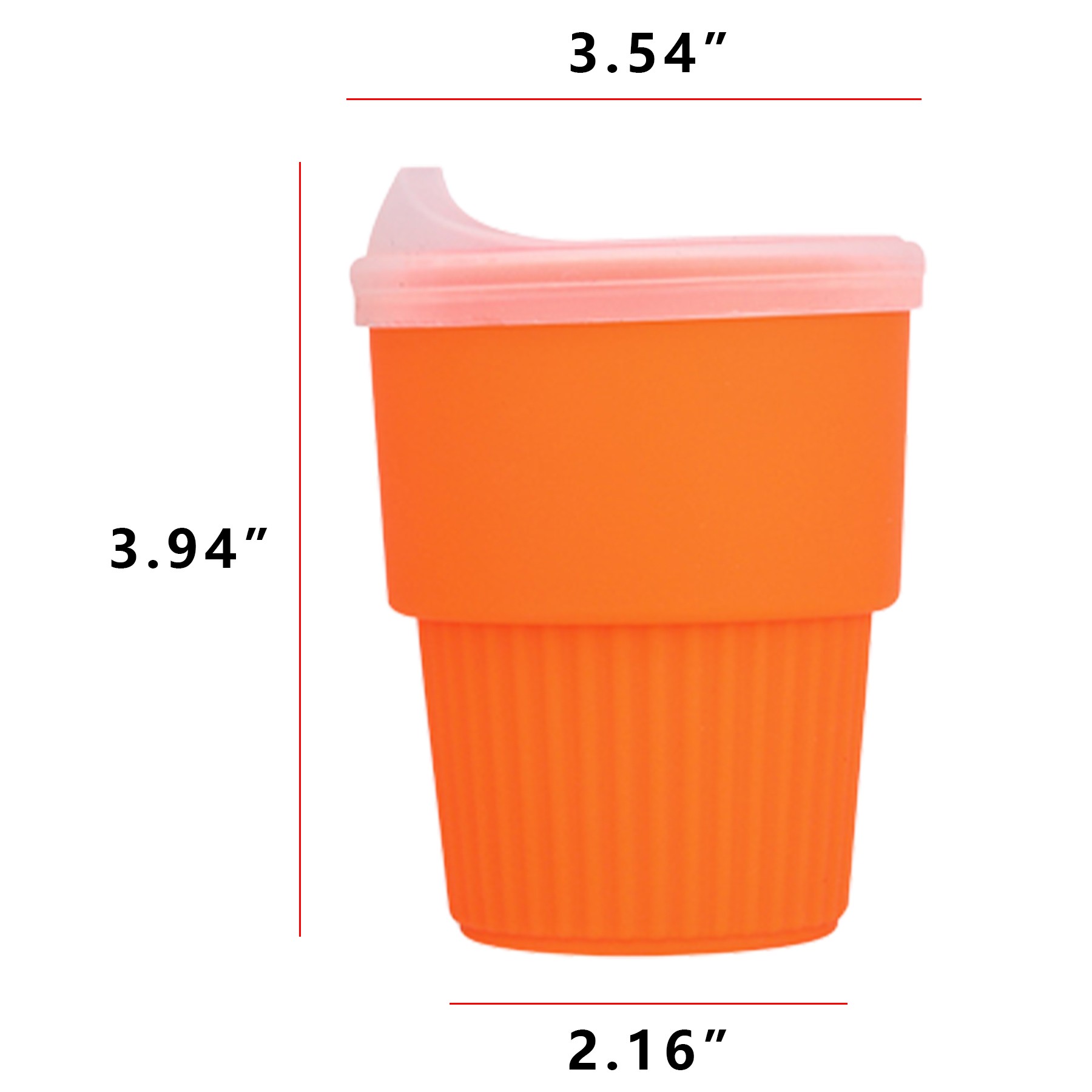 8Oz Silicone Kids Straw Cup 5
