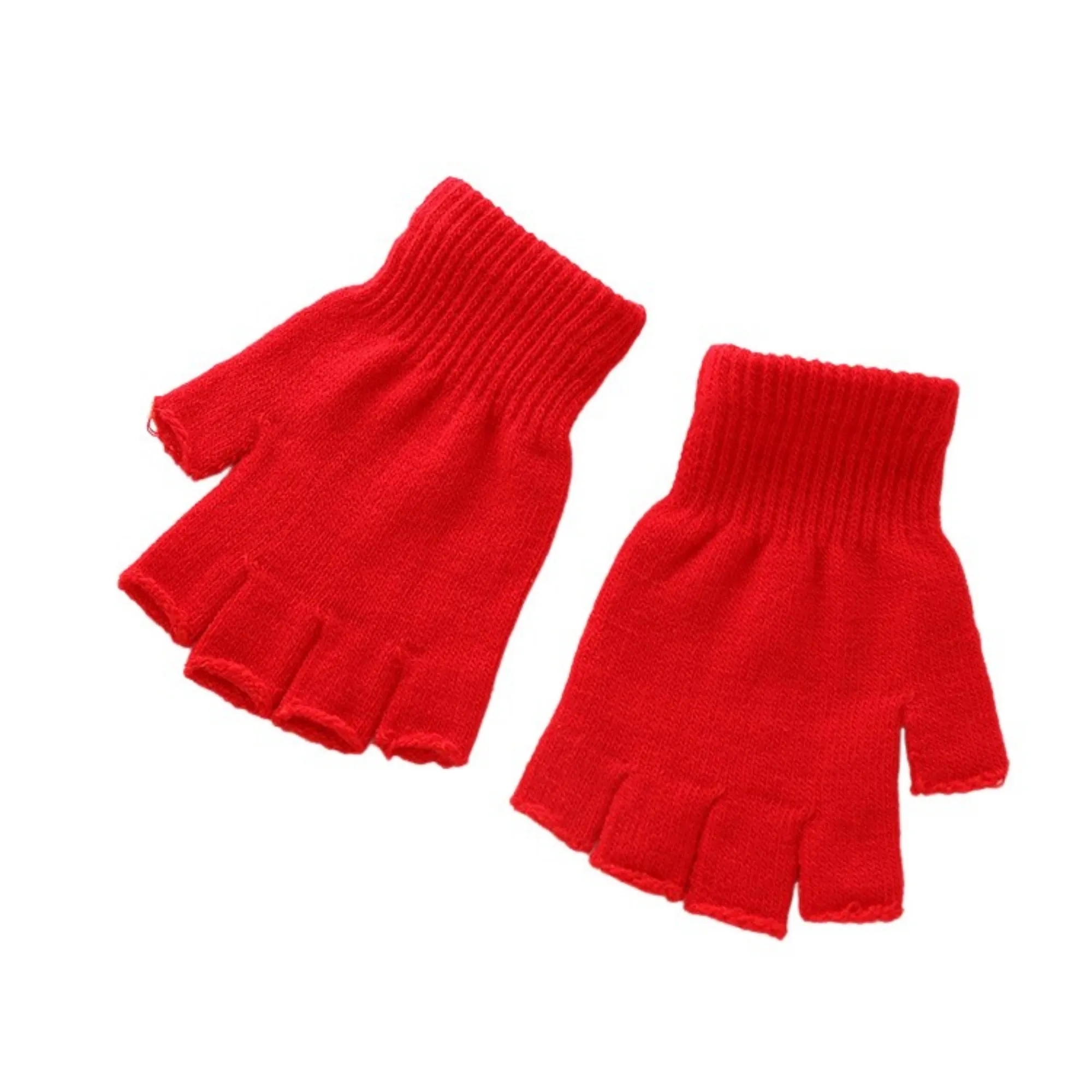 Acrylic Half-Finger Gloves 4