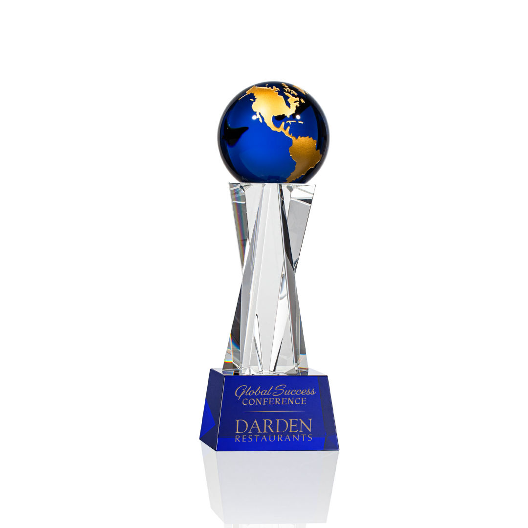 Havant Globe Award - Blue/Gold 5