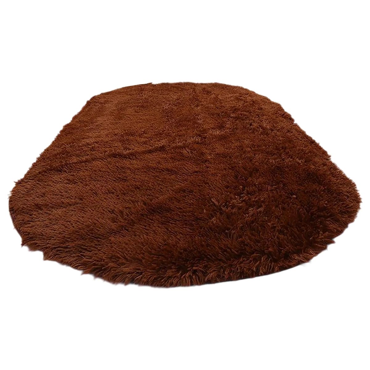 Embroidered Faux Fur Rug for Home Decor 23