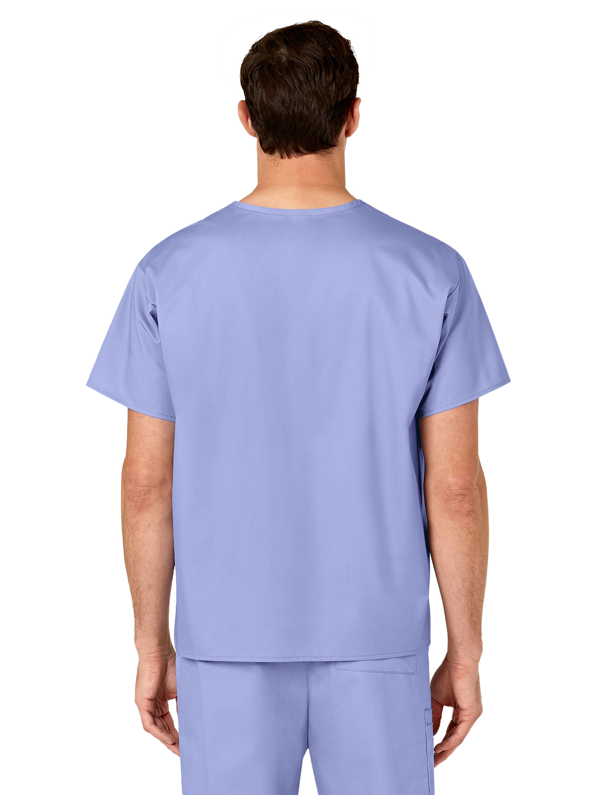 Wink - WORK - Unisex Double-Pocket V-Neck Top 23