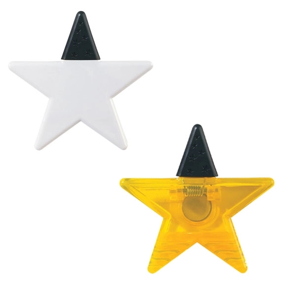 Star Shaped Plastic Memo Clip 8