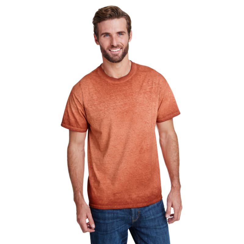 Tie-Dye Adult Oil Wash T-Shirt 11