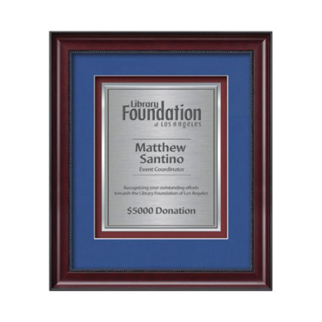 Caprera Certificate TexEtch - Mahogany 4