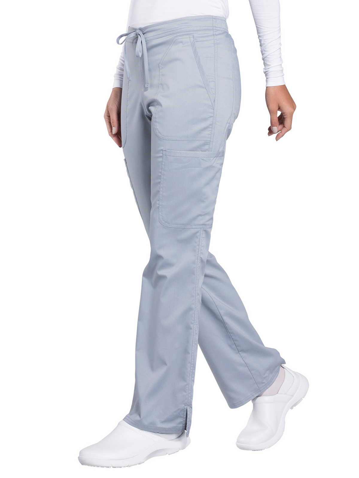 Cherokee - Workwear Revolution - Women's 5-Pocket Mid Rise Drawstring Pant 31