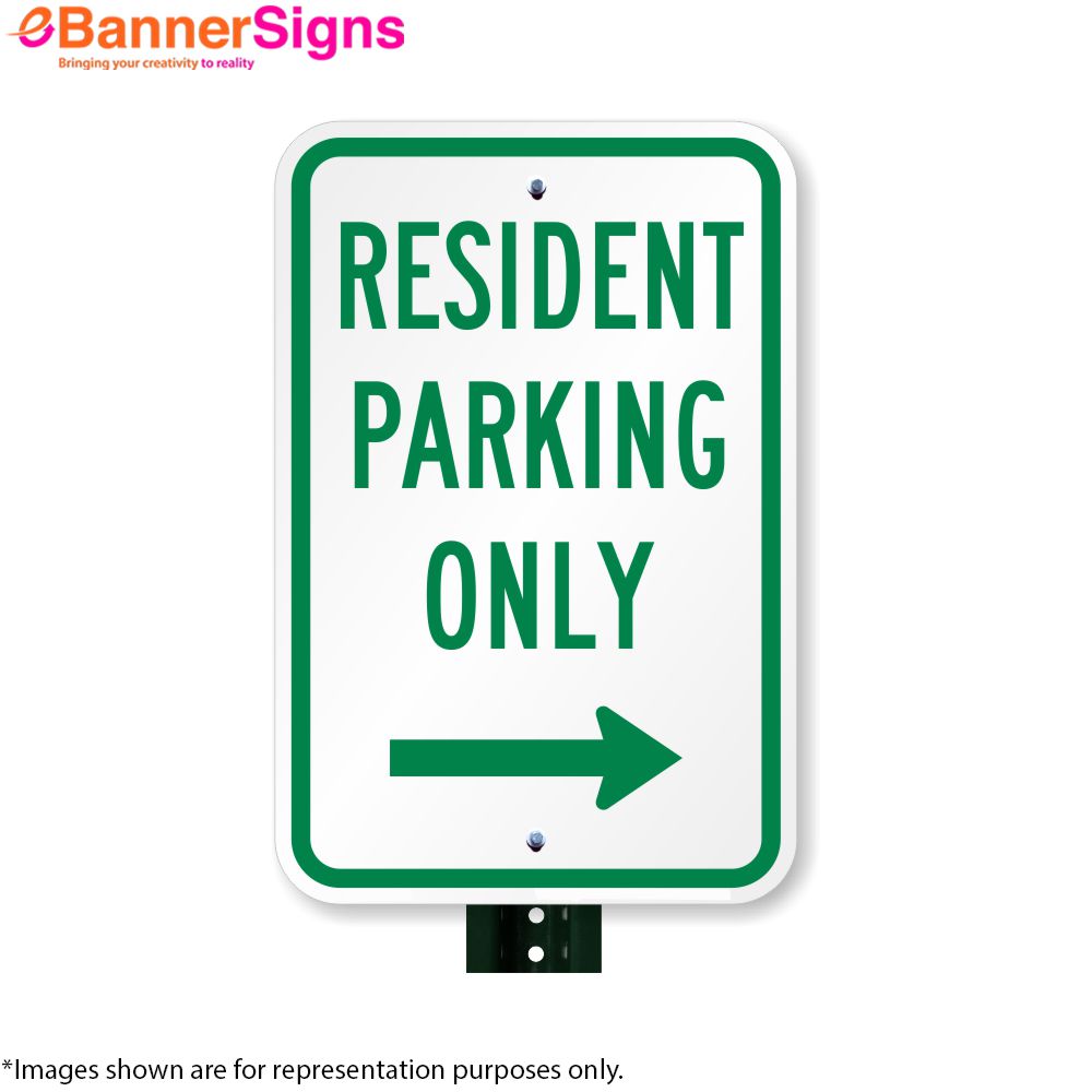 Non Reflective Metal Sign 4