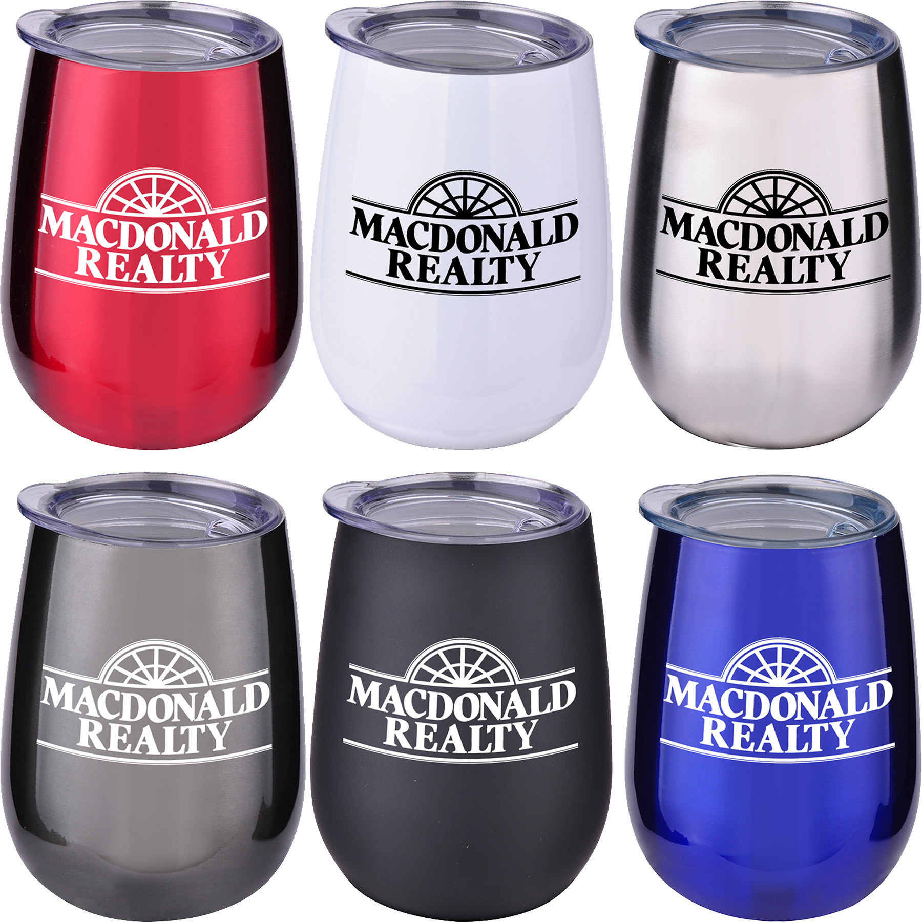 10 oz. Stainless Stemless Wine Tumbler