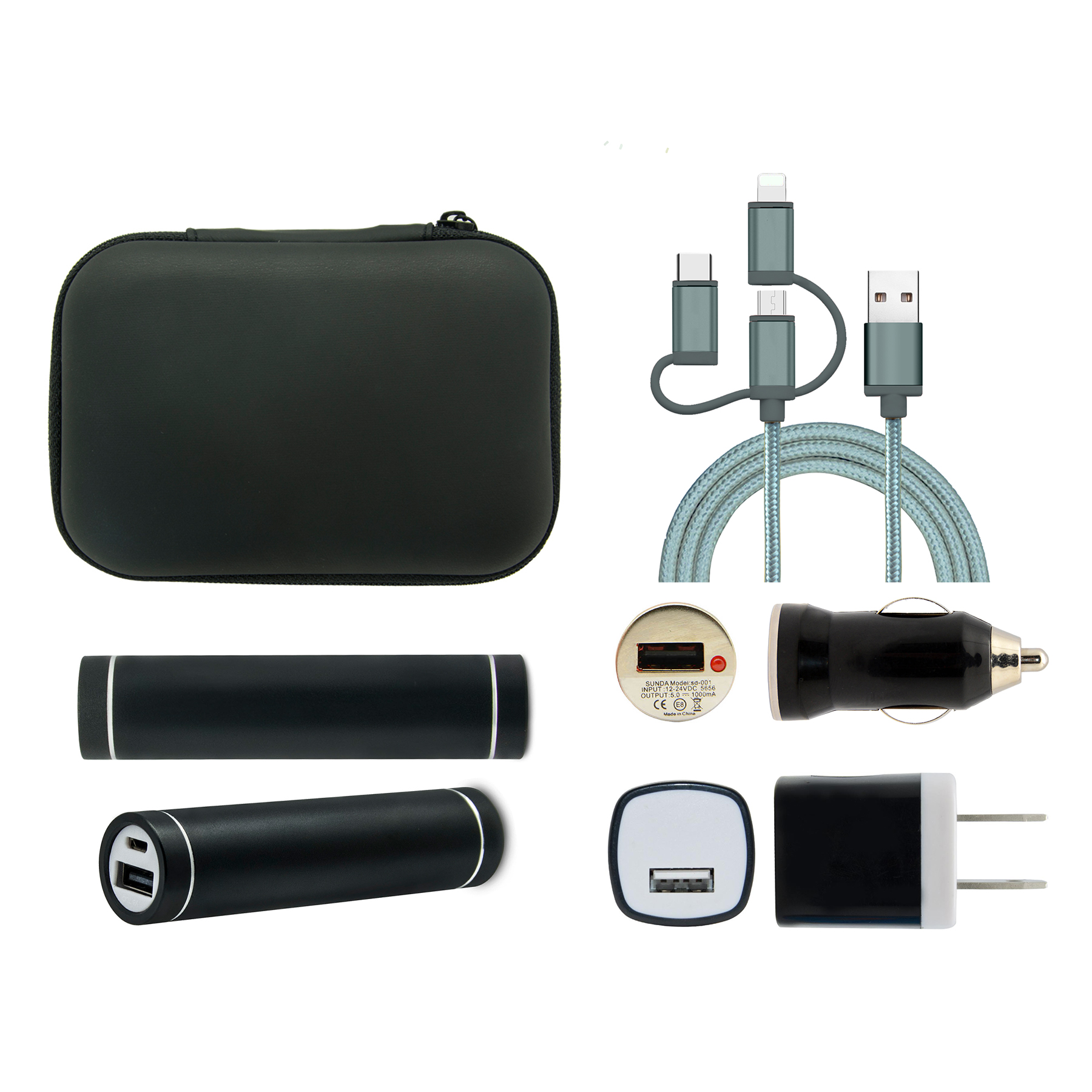 Maserati Charging Set (4 in 1 Set) 2000Mah 2