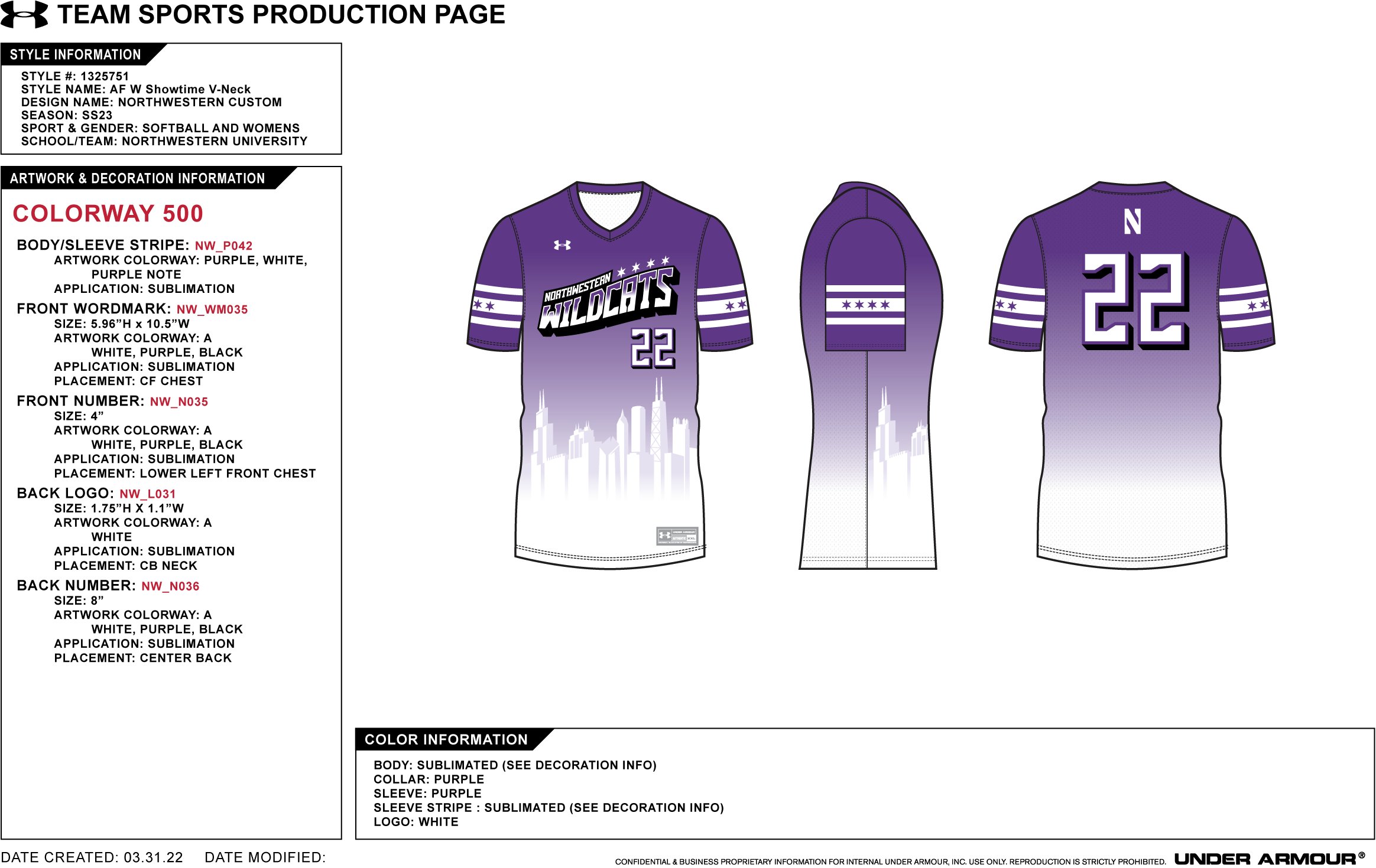 Armourfuse W's Showtime V-Neck Jersey 1