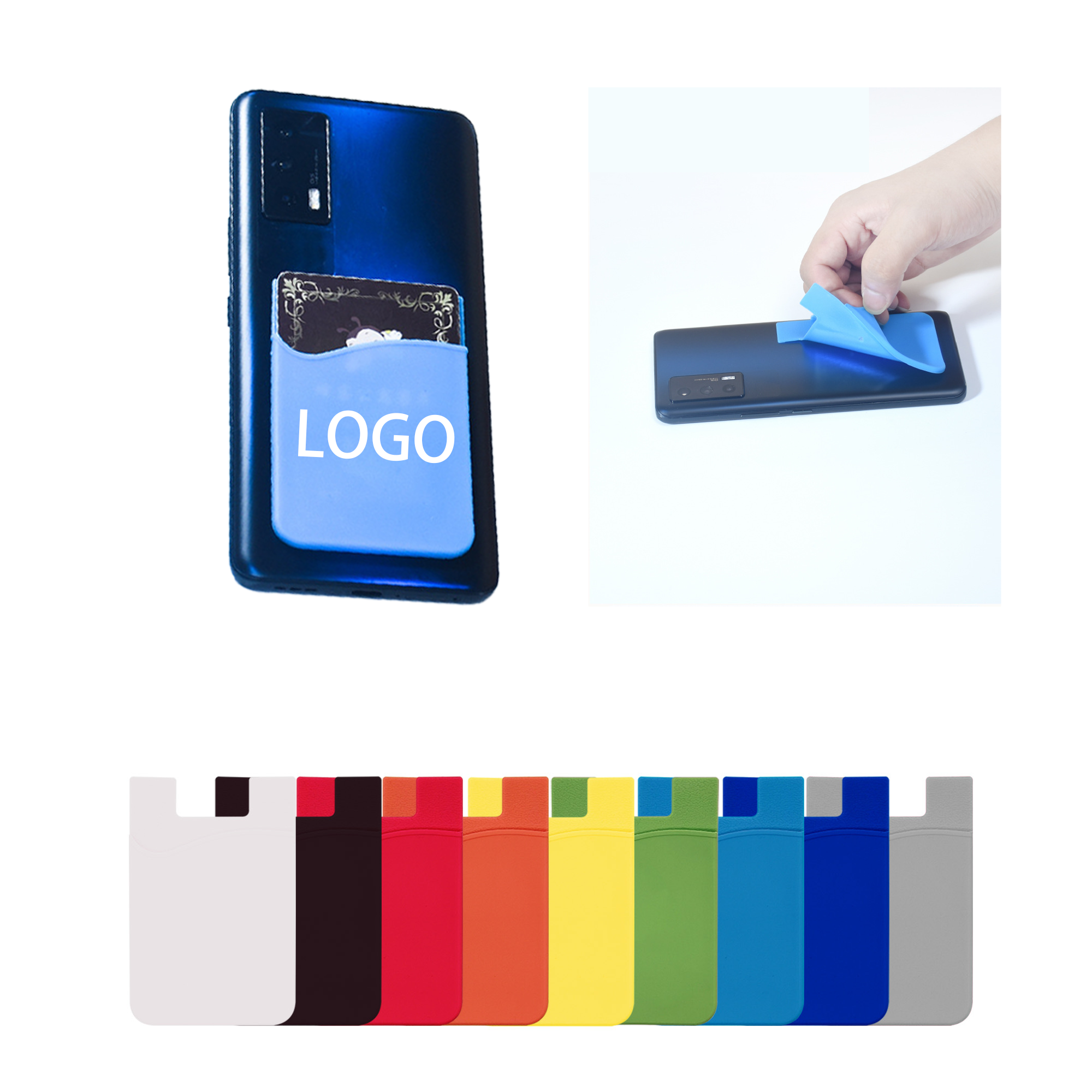 Non-Slip Multi-Card Adhesive Pocket 1