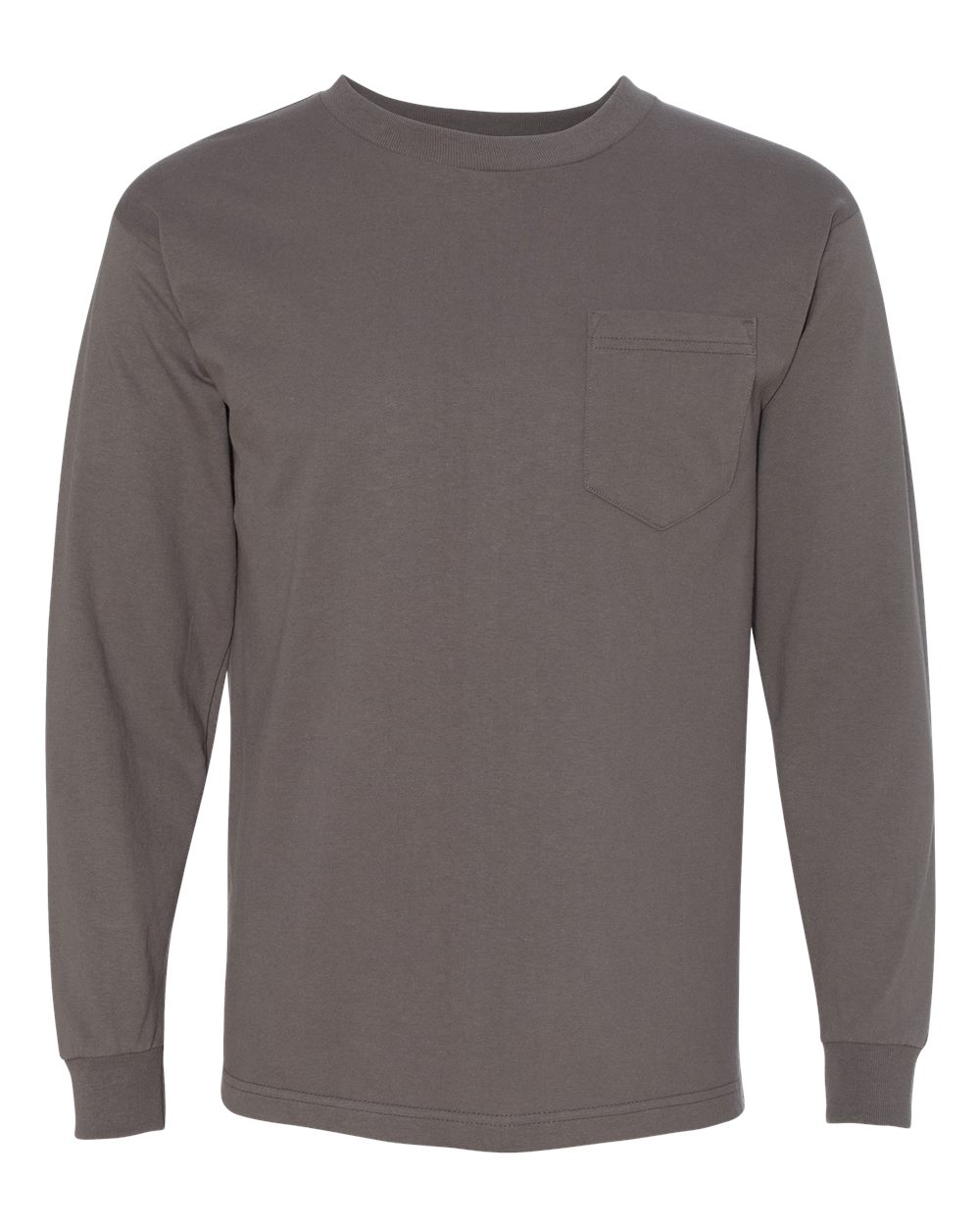 Unisex USA-Made Long Sleeve Pocket T-Shirt - 8100 38