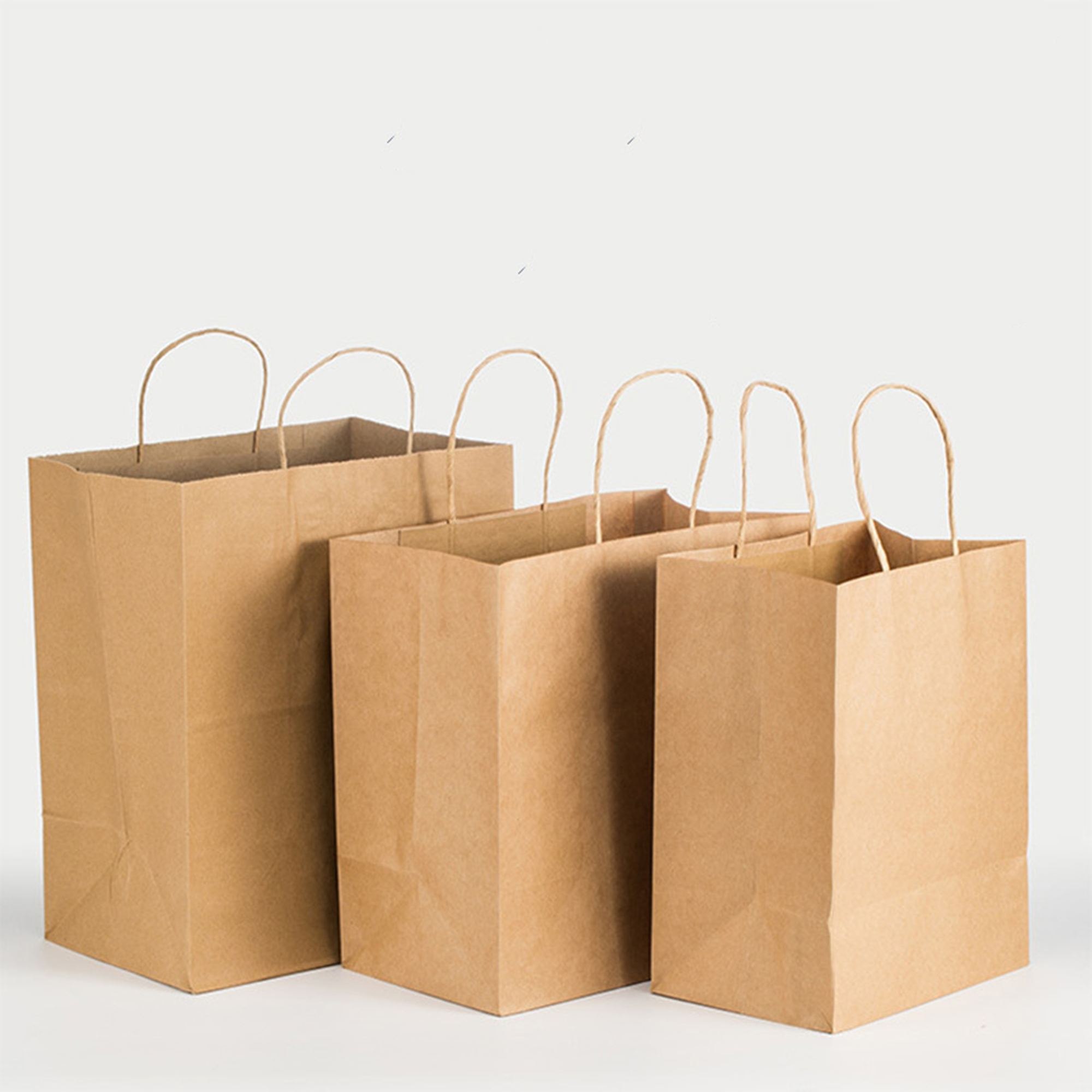Small Brown Paper Bags With Handles 2