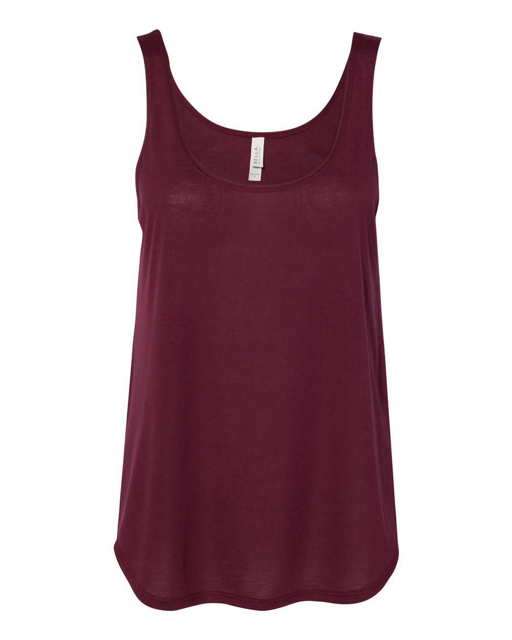 Women's Flowy Tank with Side Slit - 8802 28