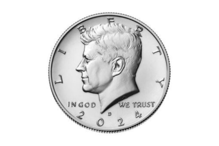 Antwerp US Treasury President John F. Kennedy 2024-25 Half Dollars, Set of 12 2