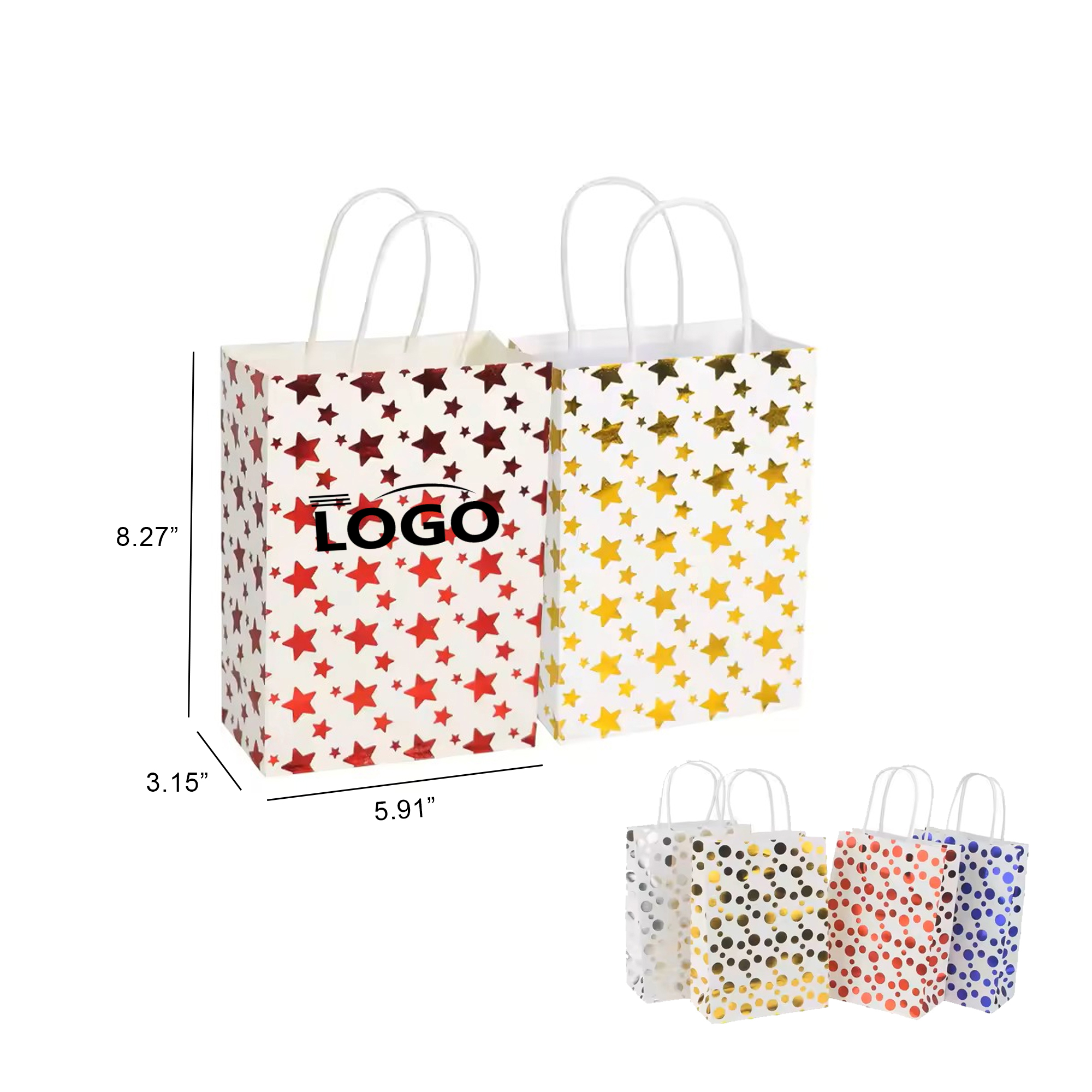 Star Spangled Flag Gift Bag 3