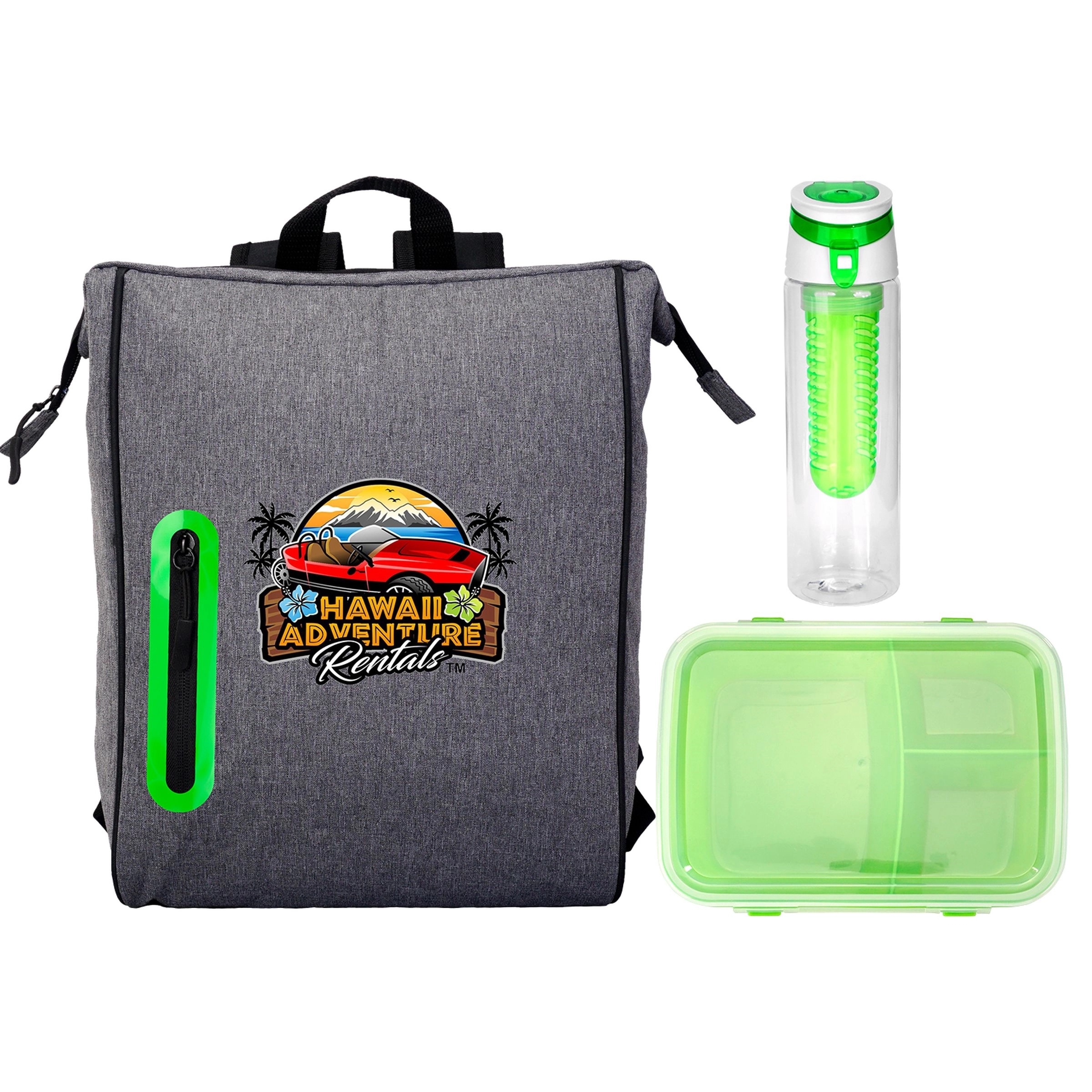 To Go Oval Lunch & Drink Cooler 12