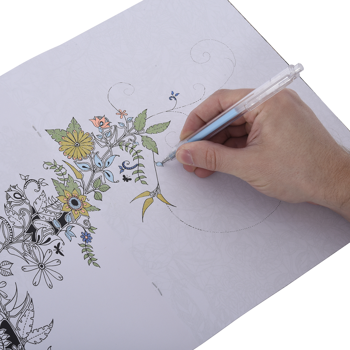 The Art Of Relaxing Adult Coloring Book 4
