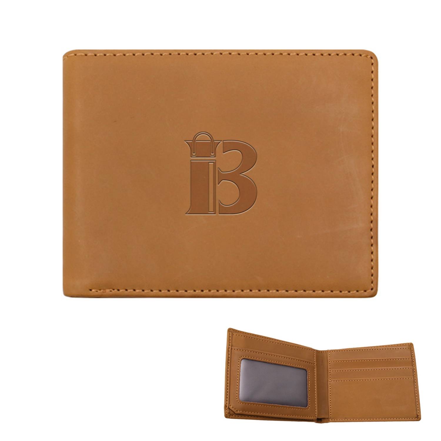 Large-capacity antique embroidered pattern cowhide wallet 8