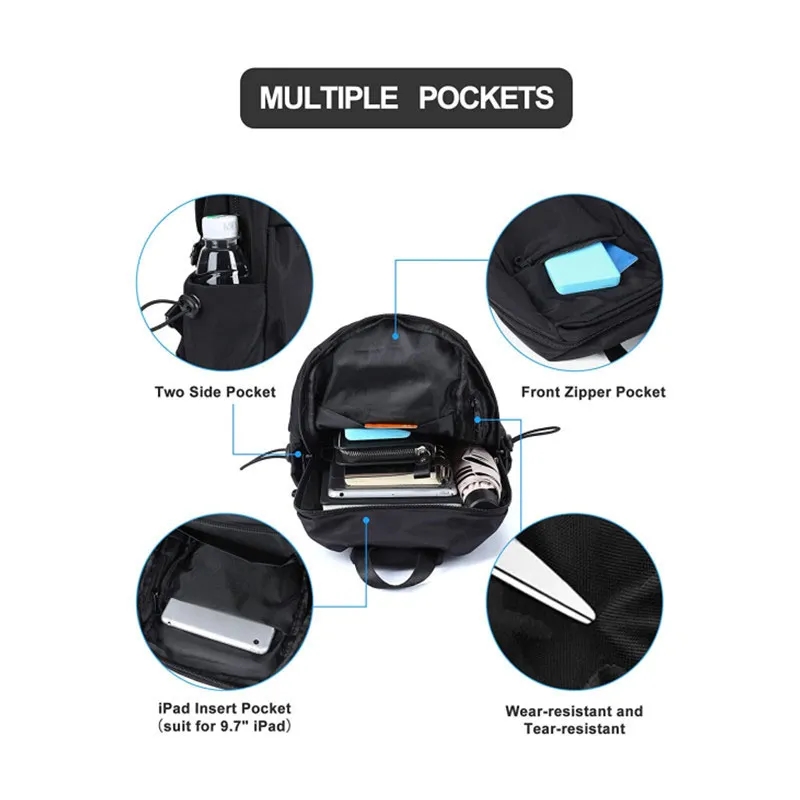 Small Sling Crossbody Backpack Shoulder Bag 6