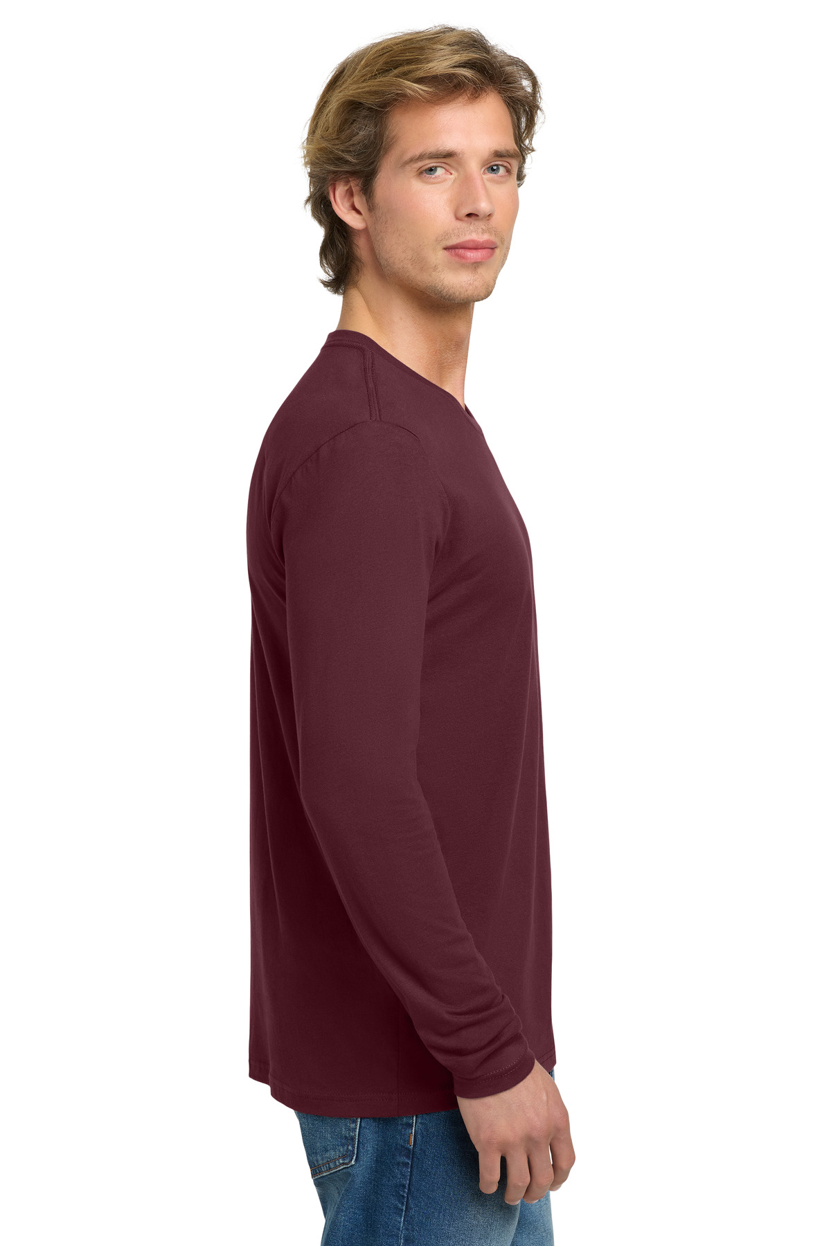 Next Level Apparel Cotton Long Sleeve Tee. NL3601 65