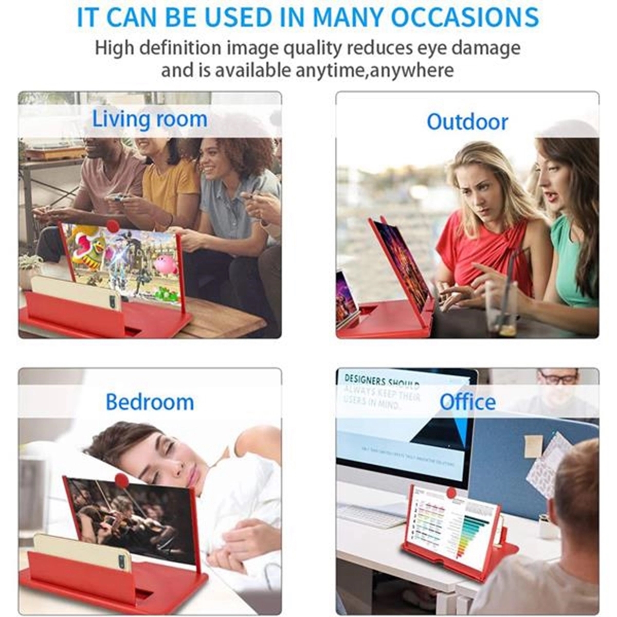 12'' 3D Phone Screen Amplifier 2
