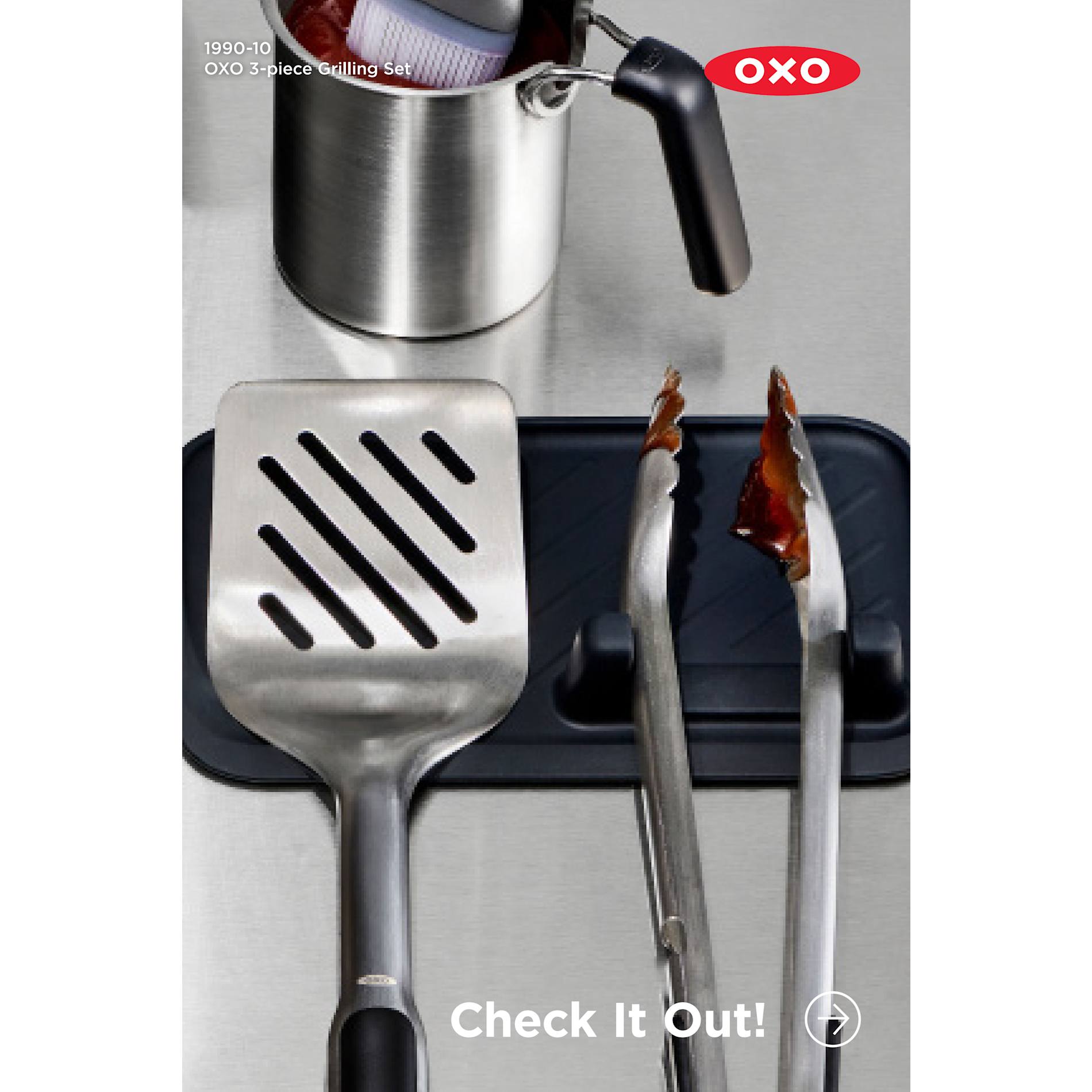 OXO 3-piece Grilling Set 99