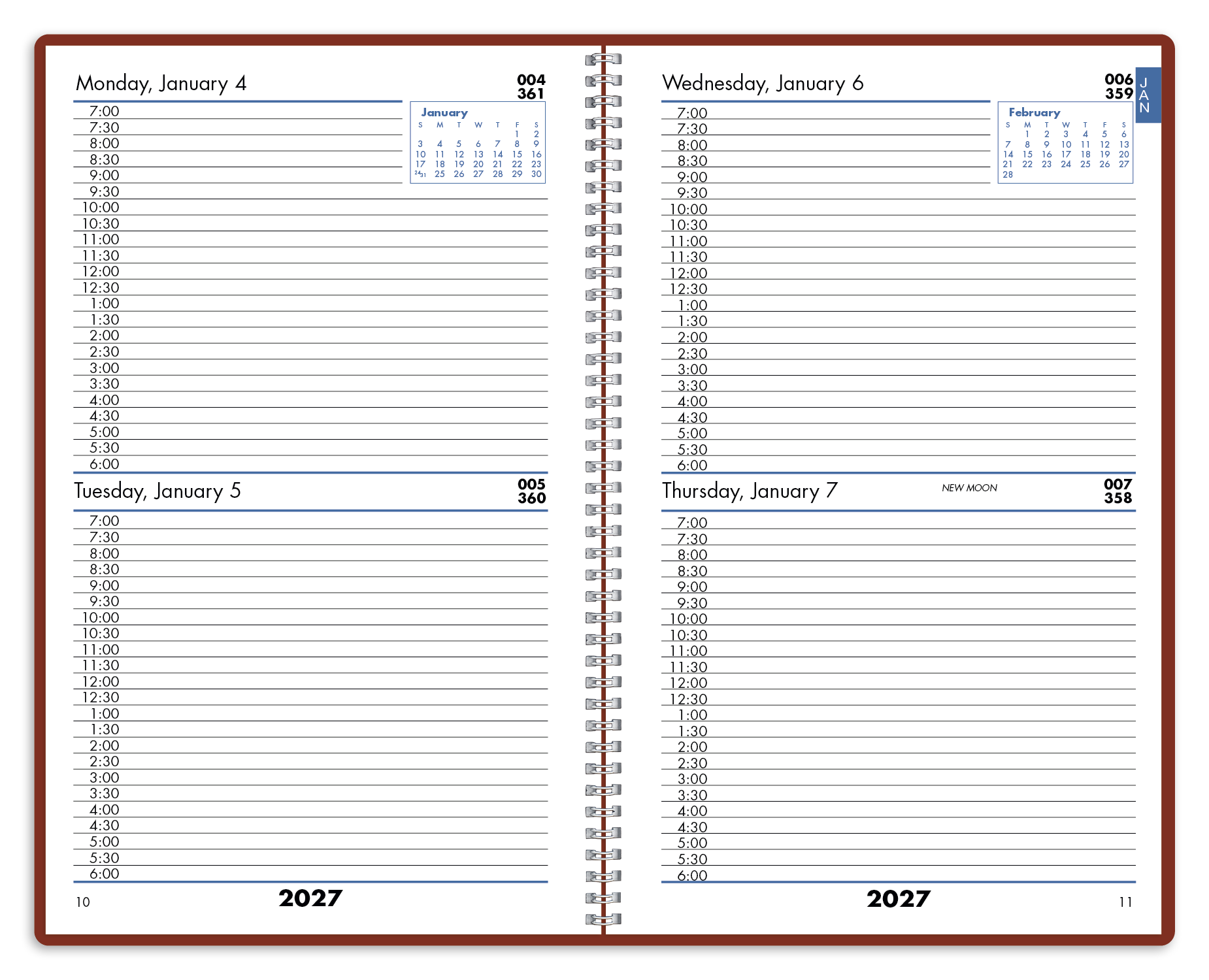 Triumph® Calendars Classic Time Manager 67