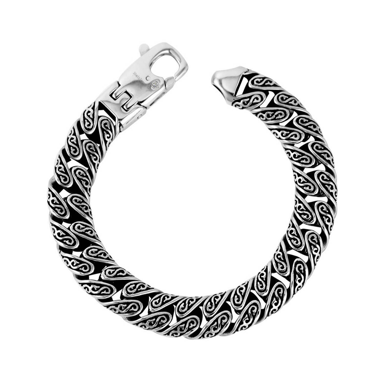 Alloy Serpentine punk bracelet