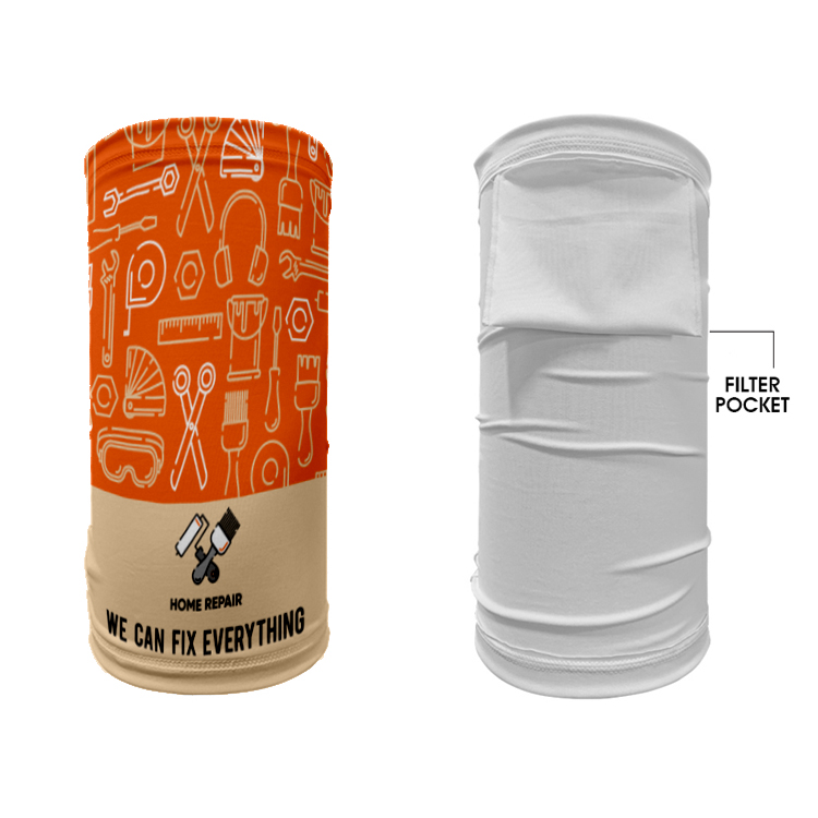 Super Sale - Sublimated Neck Gaiter With Filter Pocket 8