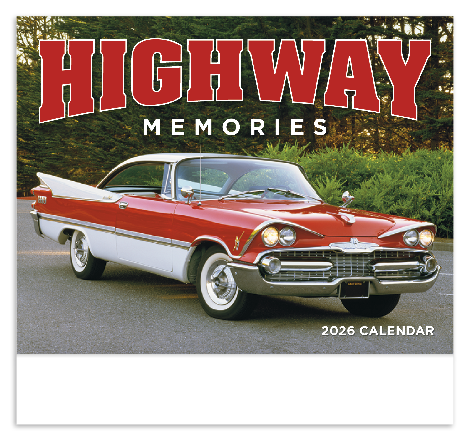 HotLine® Products Highway Memories Appointment Calendar - Stapled 8