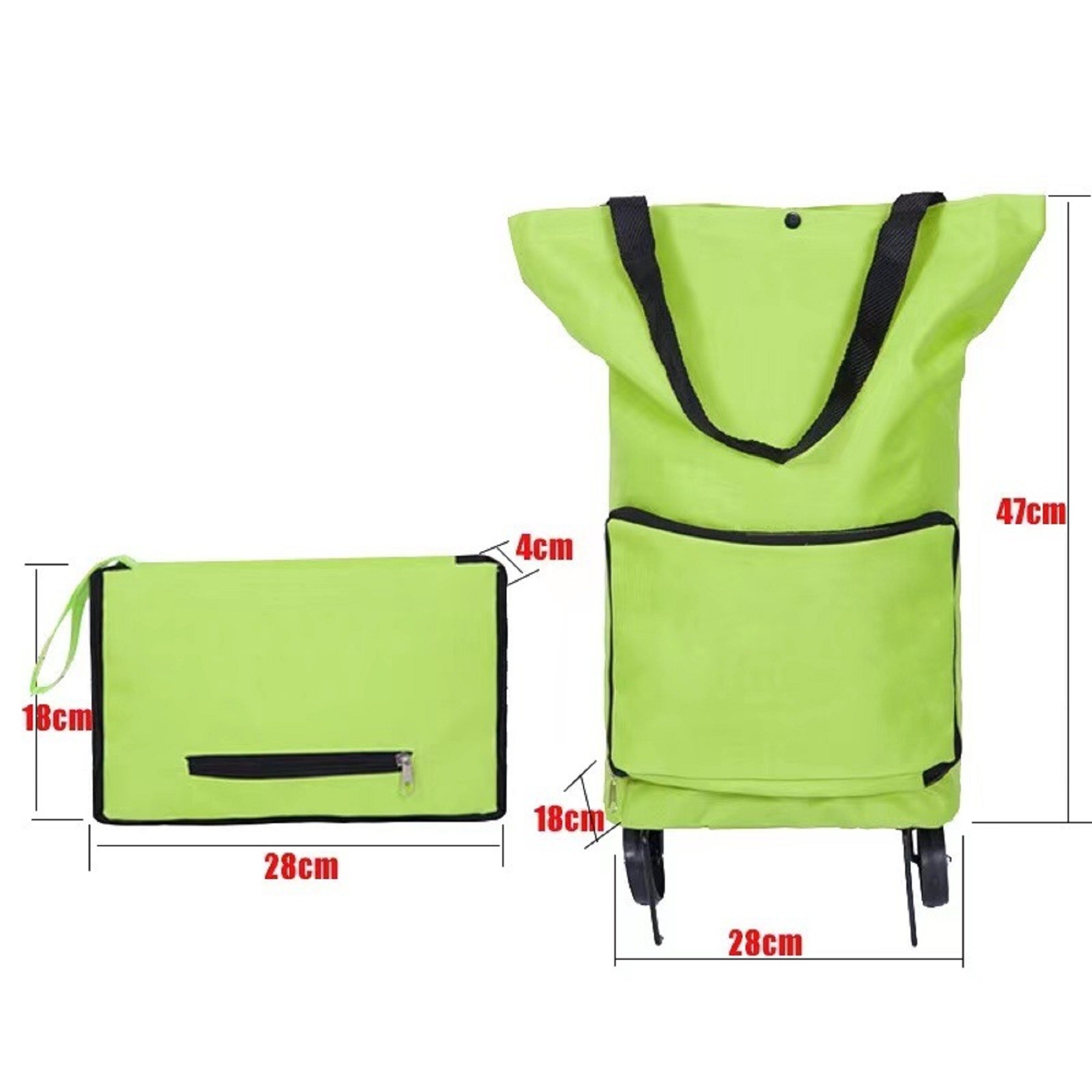 Tug Foldable Grocery Large Capacity Supermarket Tug Bag 5